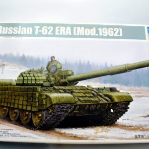 Modellino model kit montaggio carri armati tank RUSSIAN T-62 ERA MOD 1962 trumpeter scala 1:35 modellismo