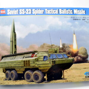 Modellino model kit montaggio carri armati tank SOVIET SS-23 SPIDER TACTICAL BALLISTIC MISSILE hobby boss scala 1:35 modellismo