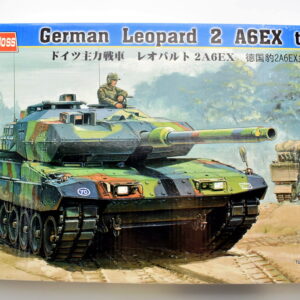 Modellino model kit montaggio carri armati tank GERMAN LEOPARD 2 A6EX hobby boss scala 1:35 modellismo