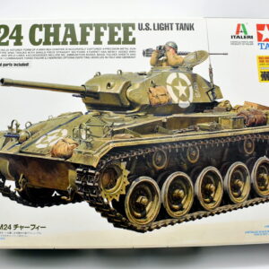 Modellino model kit montaggio carri armati tank M24 CHAFFEE tamiya scala 1:35 modellismo
