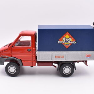 modellino camion scala 1:43 old cars iveco turbo daily 4x4 modellismo da collezione