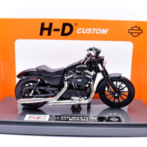 modellini moto HARLEY DAVIDSON sportster iron 883 scala 1:18