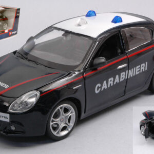 Modellino auto scala 1: Burago ALFA ROMEO GIULIETTA CARABINIERI modellismo
