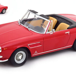 Modellino auto scala 1:18 FERRARI 275 GTS PININFARINA SPYDER 1964 RED diecast modellismo statico
