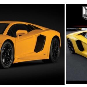 Modellino auto scala 1:8 Pocher LAMBORGHINI AVENTADOR ORION YELLOW modellismo