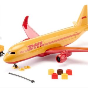 Modellino aereo Siku DHL CARGO AIRCRAFT cm 39x38 modellismo statico collezione