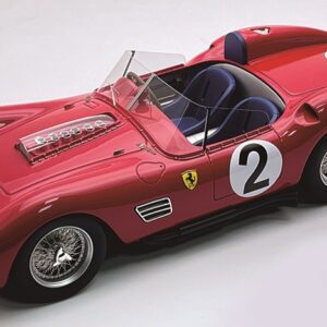 Modellino auto scala 1:18 Tecnomodel FERRARI 250 TR59-60 N.2 3rd 1000 KM NURBURGR.ALLISON-MAIRESSE-HILL racing modellismo