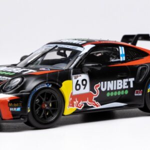 Modellino auto scala 1:43 PORSCHE 911 GT3 CUP (992) PORSCHE CUP ZOLDER 2024 K.ROVANPERA racing modellismo
