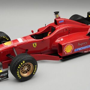 Modellino auto formula 1 F1 scala 1:18 Tecnomodel FERRARI F310 N.2 SPAIN GP 1996 RAIN TYRES E.IRVINE modellismo
