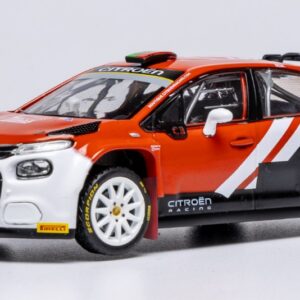 Modellino auto rally scala 1:43 Ixo Model  CITROEN C3 RALLY2 FAFE TEST 2025 STROLL-PINTO diecast modellismo statico