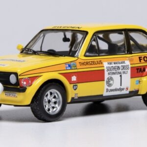 Modellino auto rally scala 1:43 Ixo Model  FORD ESCORT MK II RS 1800 N.1 RALLY SOUTH.CROSS 1979 WALDEG.-THORS. diecast modellismo statico