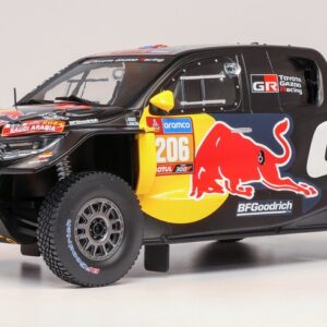 Modellino auto scala 1:18 TOYOTA GR DKR HILUX EVO T1U RALLY DAKAR 202 modellismo
