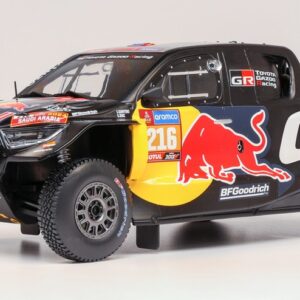 Modellino auto scala 1:18 TOYOTA GR DKR HILUX EVO T1U RALLY DAKAR 2024 QUINTERO-ZENZ modellismo