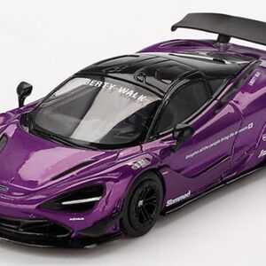Modellino auto scala 1:64 Mini GT  MCLAREN 720S LB WORKSPURPLE 2020 1:64 modellismo