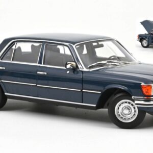 Modellino auto scala 1:18 Norev MERCEDES 350 SEL BLUE diecast modellismo statico