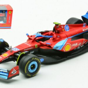 Modellino auto formula 1 F1 scala 1:43 Burago FERRARI SF-24 MIAMI GP 2024 SAINZ diecast modellismo statico
