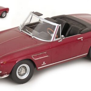 Modellino auto scala 1:18 KK Scale  FERRARI 275 GTS PININFARINA SPYDER 1964 Steve Mc Queen RED diecast modellismo statico