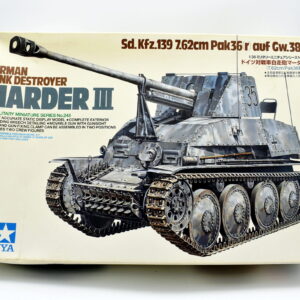Modellino model kit montaggio carri armati tank GERMAN TANK DESTROYER MARDER III tamiya scala 1:35 modellismo