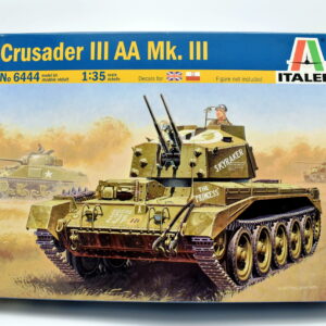 Modellino model kit montaggio carri armati tank CRUSADER III AA MK. III italeri scala 1:35 modellismo