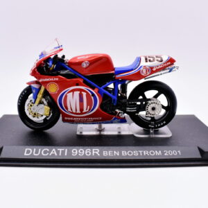 modellini moto scala 1:24 Ducati 996R ben bostrom diecast modellismo da collezione