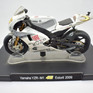 Modellini moto Valentino Rossi 1:18 YAMAHA YZR-M1 estoril 2009 gp motor bike