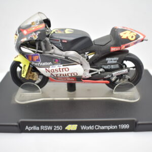 Modellini moto Valentino Rossi 1:18 Aprilia RSW 250 world championship 1999 gp motor bike