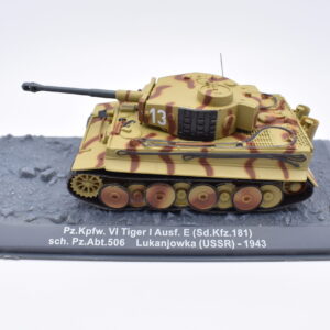 Modellini carri armati tank pz. kpfw. VI tiger i ausf E veicoli militari da combattimento collezione