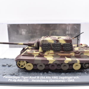 Modellini carri armati tank panzerjager tiger ausf.B veicoli militari da combattimento collezione