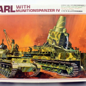 Modellino model kit montaggio carri armati tank KARL WITH MUNITIONSPANZER IV hasegawa scala 1:72 modellismo