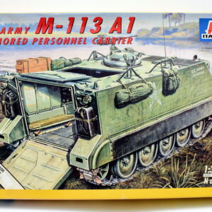 Modellino model kit montaggio carri armati tank U.S. ARMY M-113 A1 ARMORED PERSONNEL CARRIER 4 italeri scala 1:35 modellismo