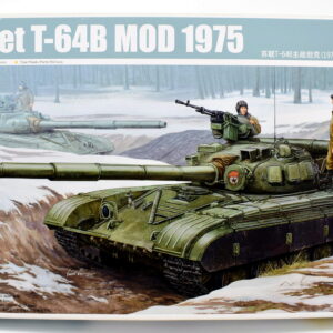 Modellino model kit montaggio carri armati tank SOVIET T-64B MOD trumpeter scala 1:35 modellismo