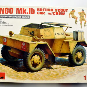 Modellino model kit montaggio carri armati tank DINGO MK.LB BRITISH SCOUT miniart scala 1:35 modellismo