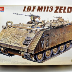 Modellino model kit montaggio carri armati tank I.D.F M113 ZELDA academy scala 1:35 modellismo