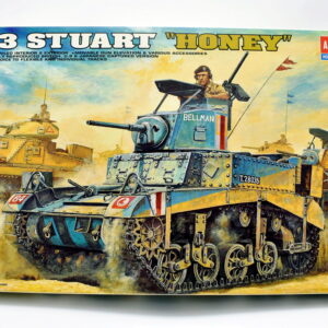 Modellino model kit montaggio carri armati tank M3 STUART 'HONEY' academy scala 1:35 modellismo