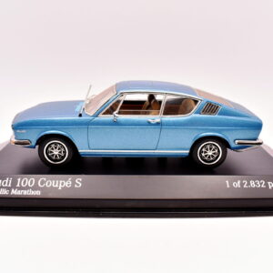 Modellino auto scala 1:43 audi 100 coupe S minichamps diecast modellismo da collezione