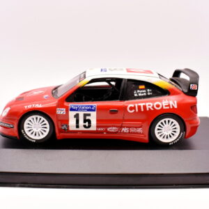 Modellino auto citroen xsara racing rally scala 1:43 diecast modellismo