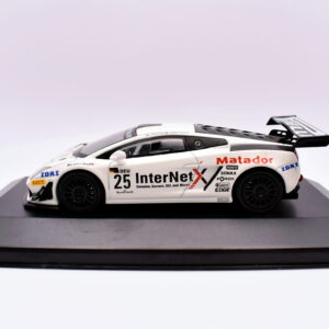 Modellino auto lamborghini gallardo lp 600 racing scala 1:43 diecast modellismo