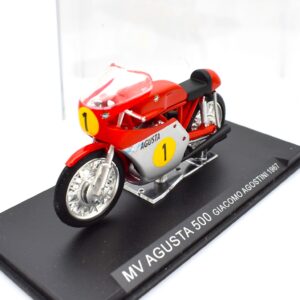 modellini moto scala 1:24 MV agusta 500 giacomo agostini diecast modellismo da collezione