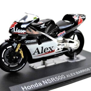 modellini moto scala 1:24 Honda NSR 500 ALEX BARROS diecast modellismo da collezione
