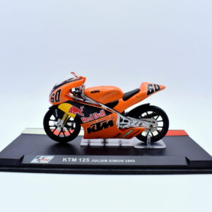 modellini moto scala 1:24 KTM 125 julian simon moto gp diecast modellismo da collezione