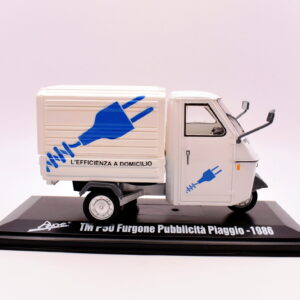 modellino Ape TM P50 furgone pubblicità piaggio Scala 1:32 diecast modellismo da collezione edicola