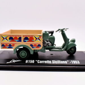 modellino Ape B150 carretto siciliano Scala 1:32 diecast modellismo da collezione edicola