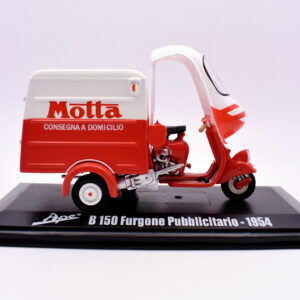 modellino Ape B 150 furgone pubblicitario Scala 1:32 diecast modellismo da collezione edicola
