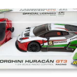 Modellino auto radio comandate LAMBORGHINI HURACAN GT3 ITALIA RADIOCOMANDO 1:24 modellismo