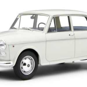 Modellino auto scala 1:18 Laudo Racing FIAT 1100D 1962-66 WHITE modellismo statico