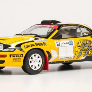 Modellino auto rally scala 1:18 Ixo Model  TOYOTA CELICA GT 4 TURBO N.97 RALLY ARCTIC LAPLAND 2024 LATV.-HAN modellismo