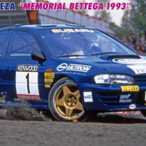 Modellino auto model kit di montaggio Hasegawa  SUBARU IMPREZA MEMORIAL BETTEGA 1993 KIT 1:24 modellismo
