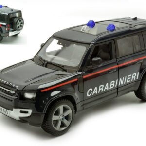 Modellino auto scala 1:24 Burago LAND ROVER DEFENDER CARABINIERI modellismo