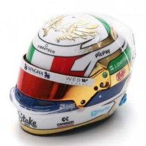 Modellino casco Spark Model  CASCO GABRIEL BORTOLETO STAKE F1 ITALIAN GP 2025 1:5 modellismo