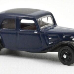 Modellino auto scala 1:87 Norev  CITROEN TRACTION 7A 1934 BLUE & BLACK 1:87 modellismo
